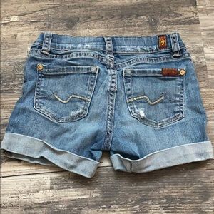 7 for all man kind shorts